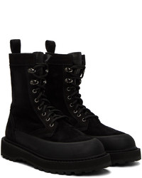 Bottes de loisirs en daim noires Diemme