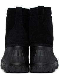 Bottes de loisirs en daim noires Diemme