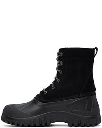 Bottes de loisirs en daim noires Diemme