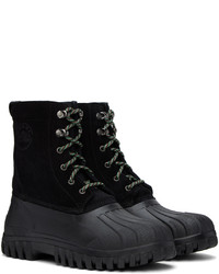 Bottes de loisirs en daim noires Diemme