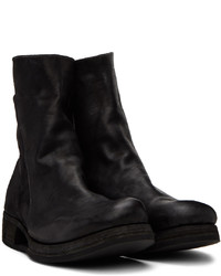 Bottes de loisirs en daim noires Boris Bidjan Saberi