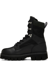 Bottes de loisirs en daim noires Heron Preston