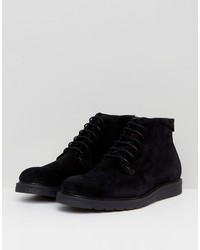 Bottes de loisirs en daim noires