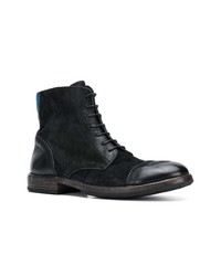 Bottes de loisirs en daim noires Moma