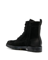 Bottes de loisirs en daim noires Diesel