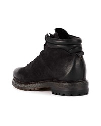 Bottes de loisirs en daim noires Silvano Sassetti