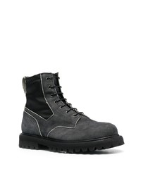 Bottes de loisirs en daim noires Premiata