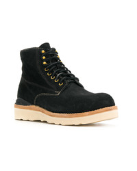 Bottes de loisirs en daim noires VISVIM