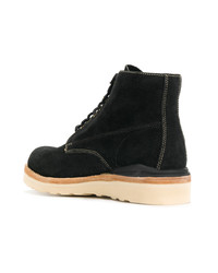 Bottes de loisirs en daim noires VISVIM