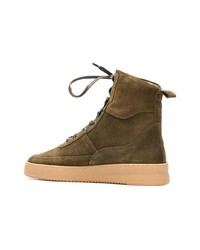 Bottes de loisirs en daim olive Filling Pieces