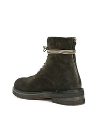 Bottes de loisirs en daim vert foncé Marsèll