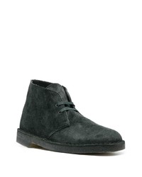 Bottes de loisirs en daim vert foncé Clarks Originals