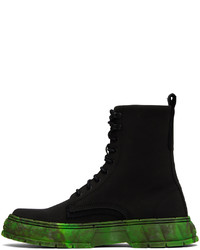 Bottes de loisirs en nubuck noires Viron