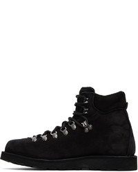 Bottes de loisirs en nubuck noires Diemme