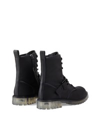 Bottes de loisirs en toile noires Giuseppe Zanotti