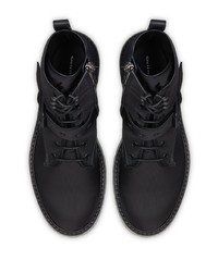 Bottes de loisirs en toile noires Giuseppe Zanotti