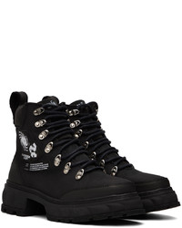 Bottes de loisirs en toile noires Viron