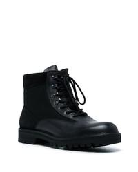 Bottes de loisirs en toile noires Maharishi