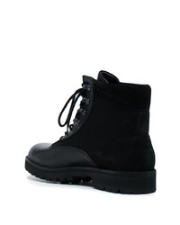 Bottes de loisirs en toile noires Maharishi