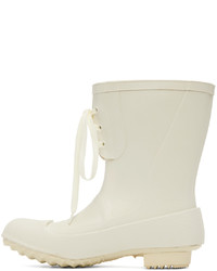 Bottes de pluie beiges Undercover