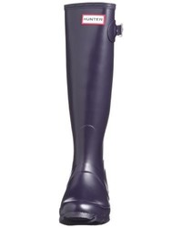 Bottes de pluie bleu marine Hunter