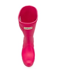 Bottes de pluie fuchsia Hunter