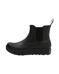 Bottes de pluie imprimées noires Colors of California