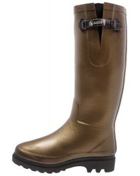 Bottes de pluie marron Aigle