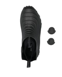 Bottes de pluie noires Moncler