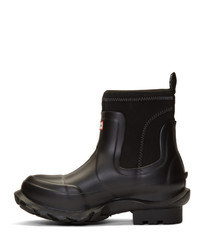 Bottes de pluie noires Stella McCartney