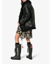 Bottes de pluie noires Off-White