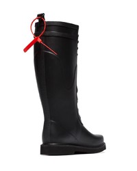 Bottes de pluie noires Off-White