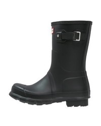 Bottes de pluie noires Hunter