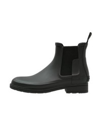 Bottes de pluie noires Hunter