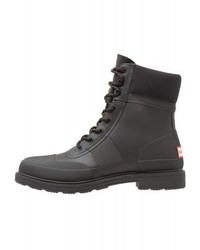 Bottes de pluie noires Hunter