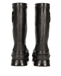 Bottes de pluie noires Dolce & Gabbana