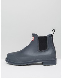 Bottes de pluie noires Hunter