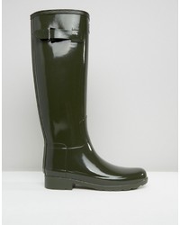 Bottes de pluie olive Hunter