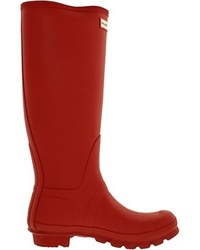 Bottes de pluie rouges