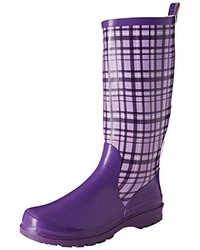 Bottes de pluie violettes Playshoes