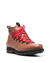 Bottes de travail en cuir marron Rossignol