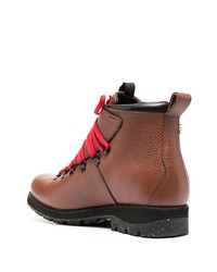 Bottes de travail en cuir marron Rossignol