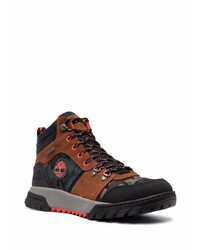 Bottes de travail en cuir multicolores Timberland