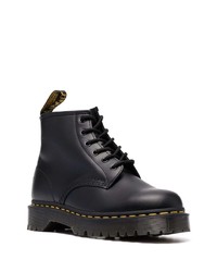 Bottes de travail en cuir noires Dr. Martens