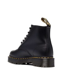 Bottes de travail en cuir noires Dr. Martens