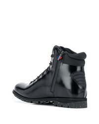 Bottes de travail en cuir noires Rossignol