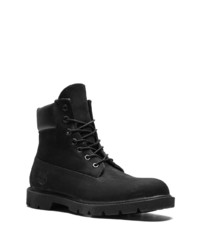 Bottes de travail en cuir noires Timberland