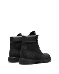 Bottes de travail en cuir noires Timberland