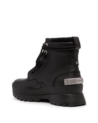 Bottes de travail en cuir noires C2h4