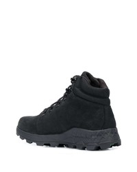 Bottes de travail en cuir noires Timberland